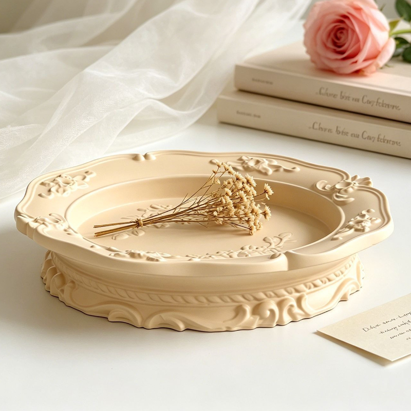 Soap Making Party - Elegant Vintage Baroque Lace Silicone Mold,