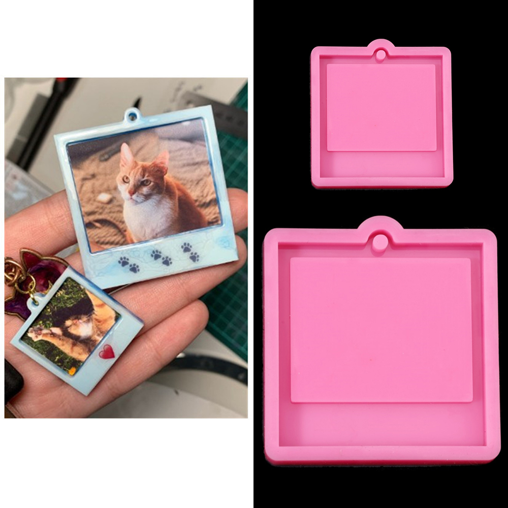 Soap Making Party - Photo Frame Epoxy Resin Keychain Mold