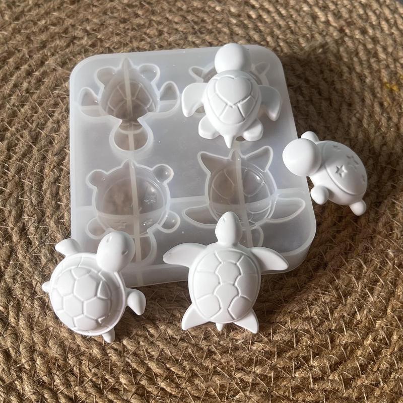 Soap Making Party - Four Turtles Plaster Silicone Molds DIY