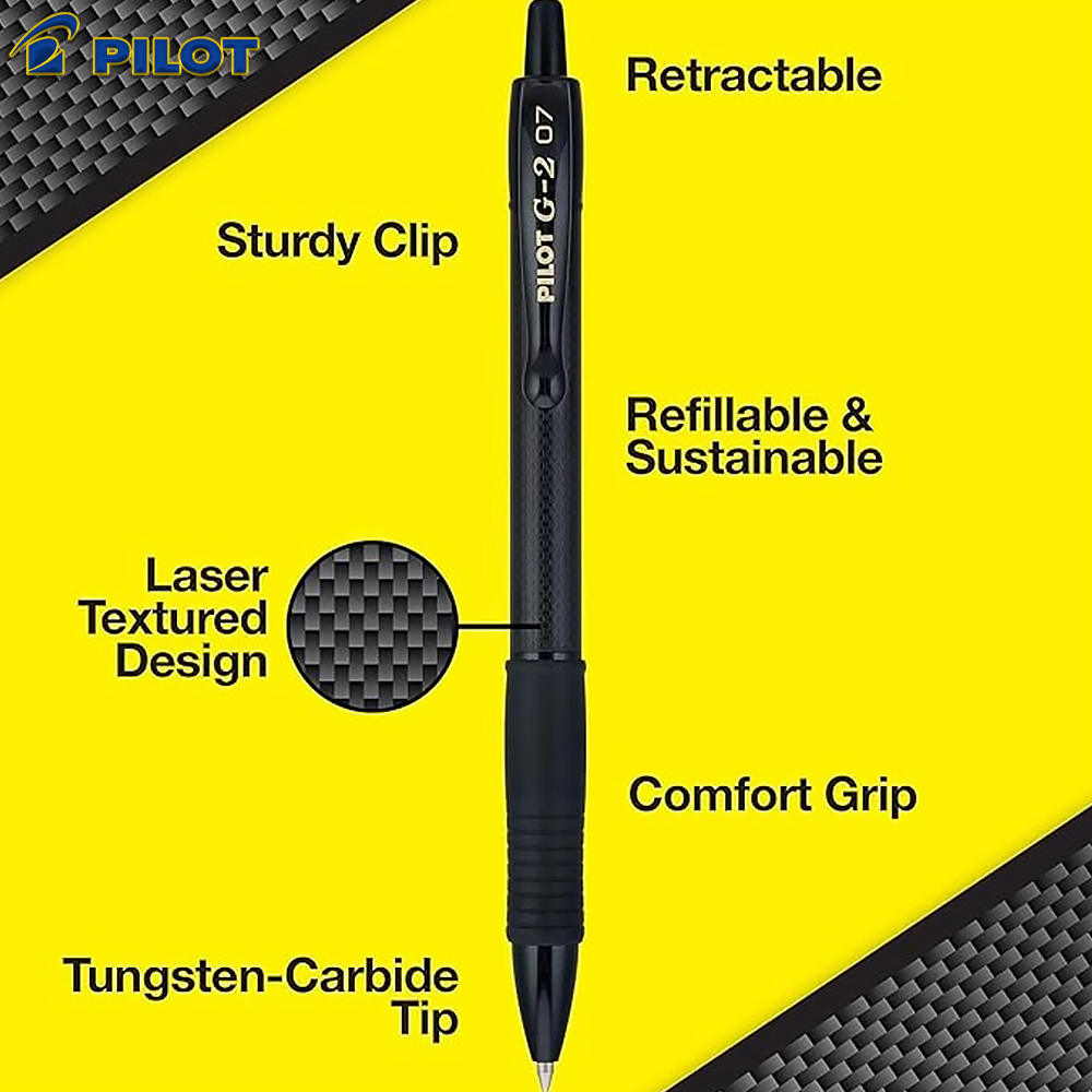New Japan Pilot Gel Pen G2 Bla - огляд і ціна Pilot Pen G2