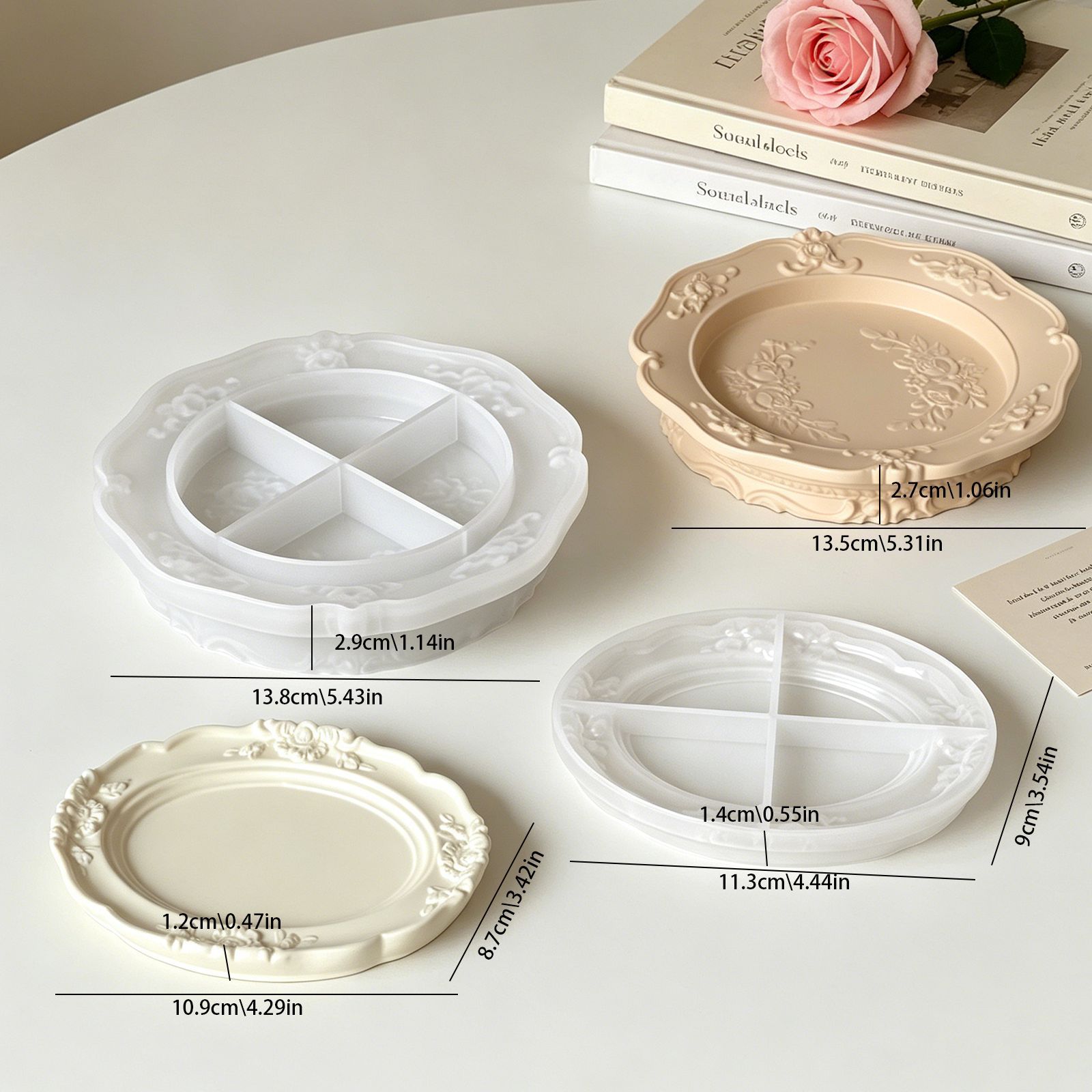 Elegant Vintage Baroque Lace S - огляд і ціна Soap Making Party