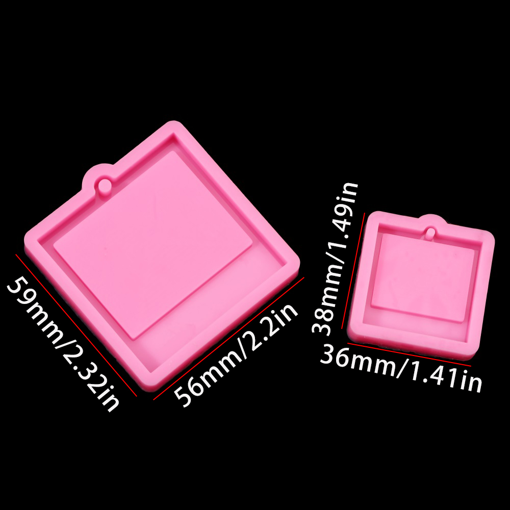 Photo Frame Epoxy Resin Keycha - огляд і ціна Soap Making Party