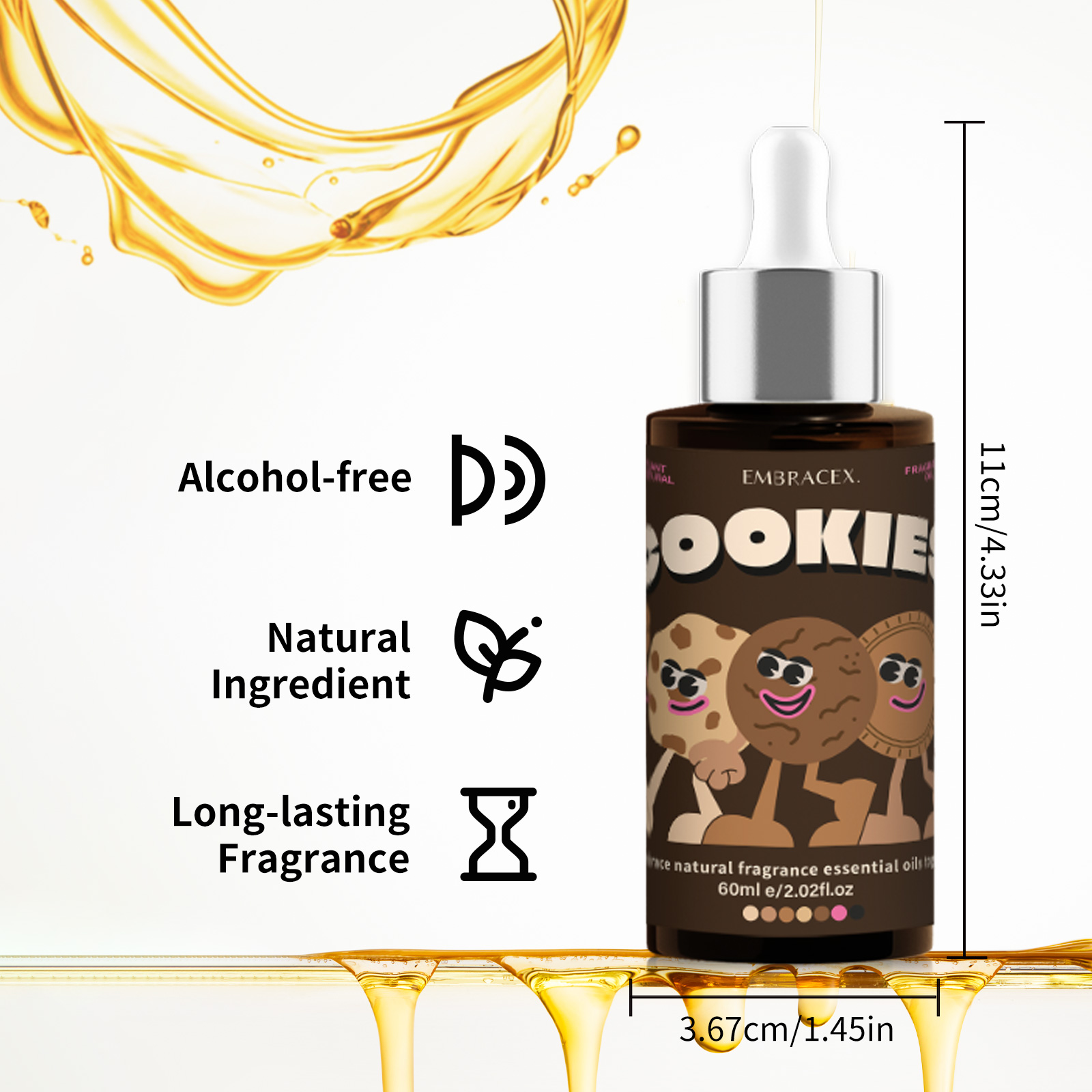 60ml Cookies Essential Oil Ski - огляд і ціна Soap Making Friends