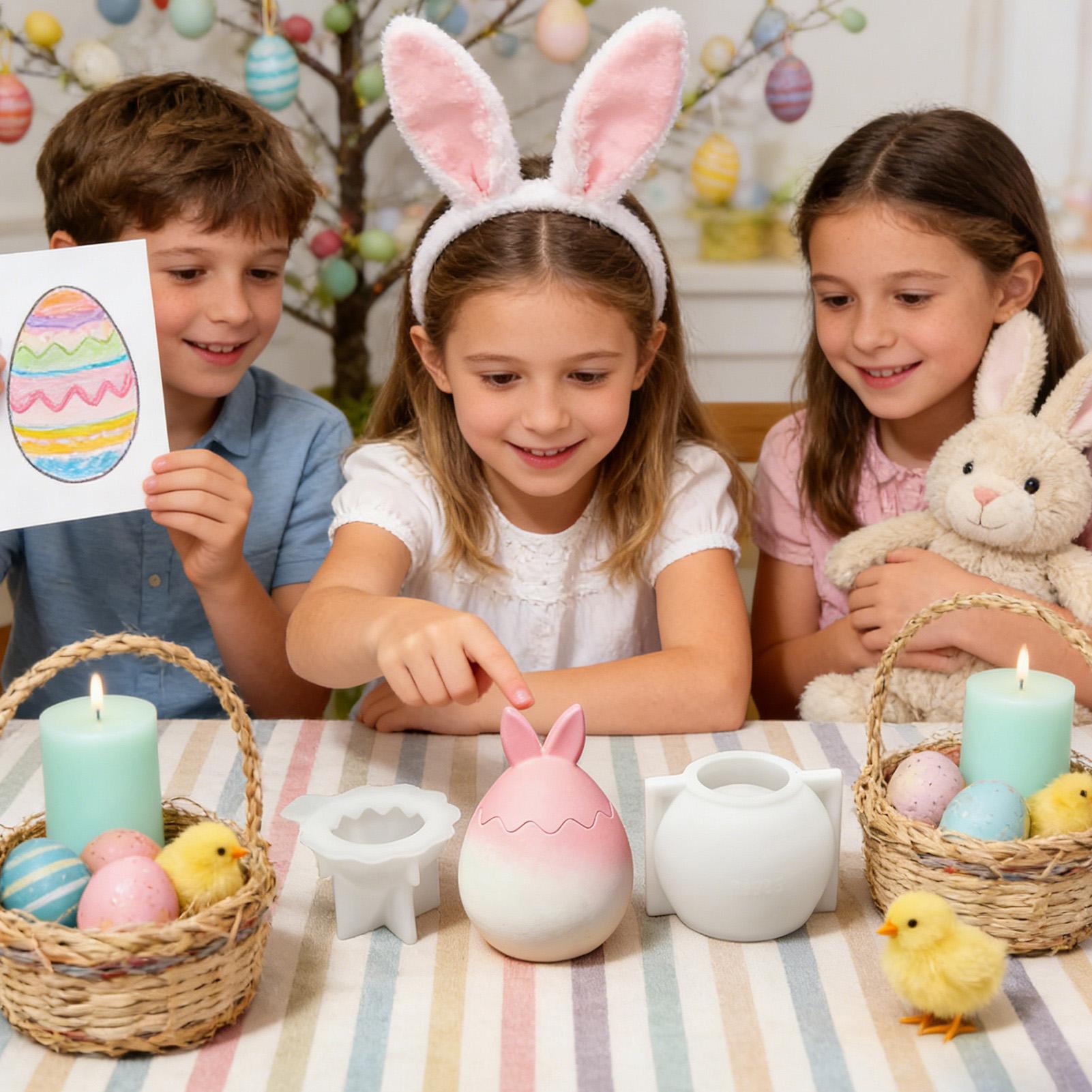 Easter Egg Molds 3D Silicone B - огляд і ціна Soap Making Friends