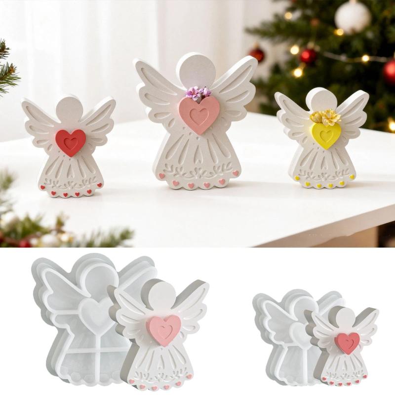 Love Angel Gypsum Mold Candle  - огляд і ціна Soap Making Party