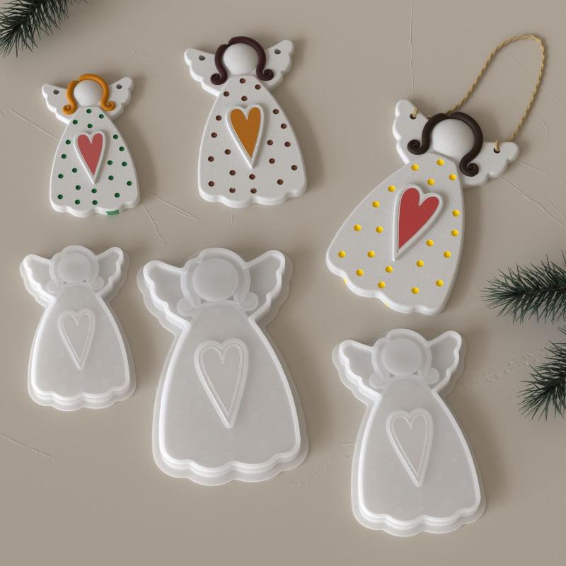 Love Angel Gypsum Mold Candle  - огляд і ціна Soap Making Party