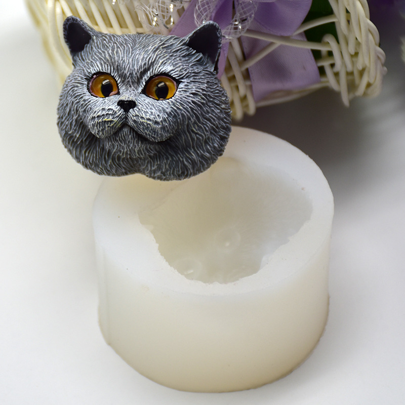Silicone Mold Short-haired Cat - огляд і ціна Soap Making Party