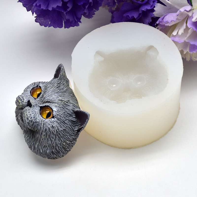 Silicone Mold Short-haired Cat - огляд і ціна Soap Making Party