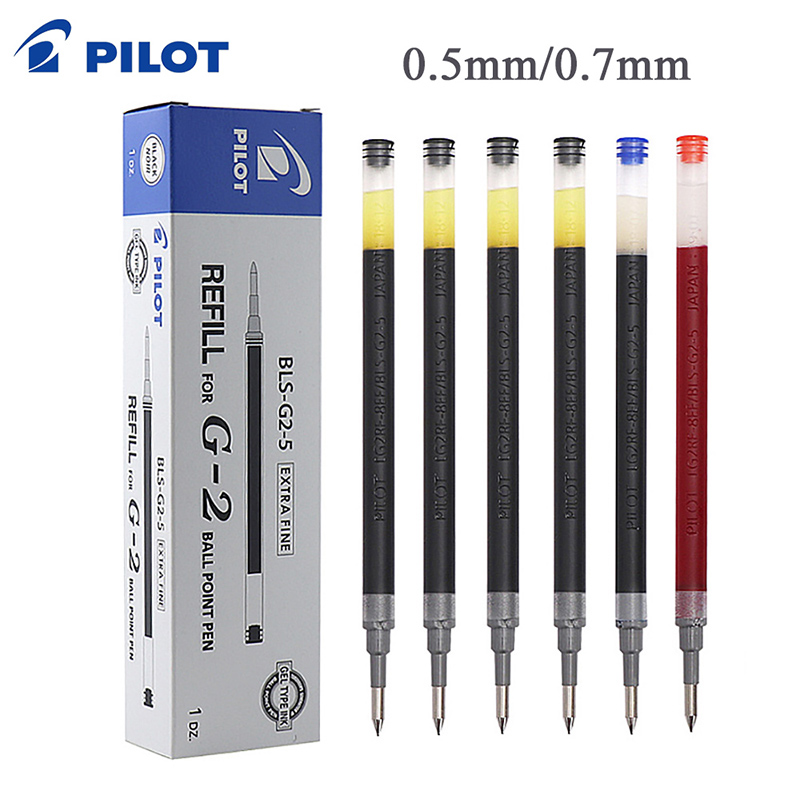 6 Pcs Japan Pilot Gel Pen Refi - огляд і ціна Pilot Pen G2