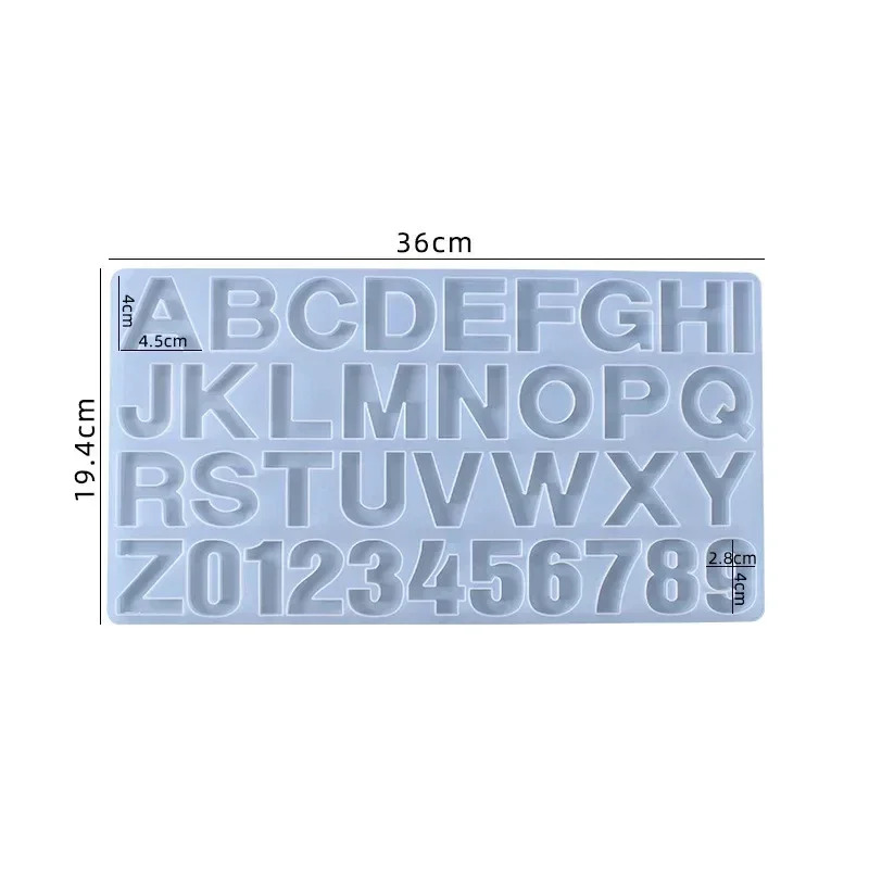 1pc/2pcs/3pcs LettersAtoZ，Numb - огляд і ціна Soap Making Party