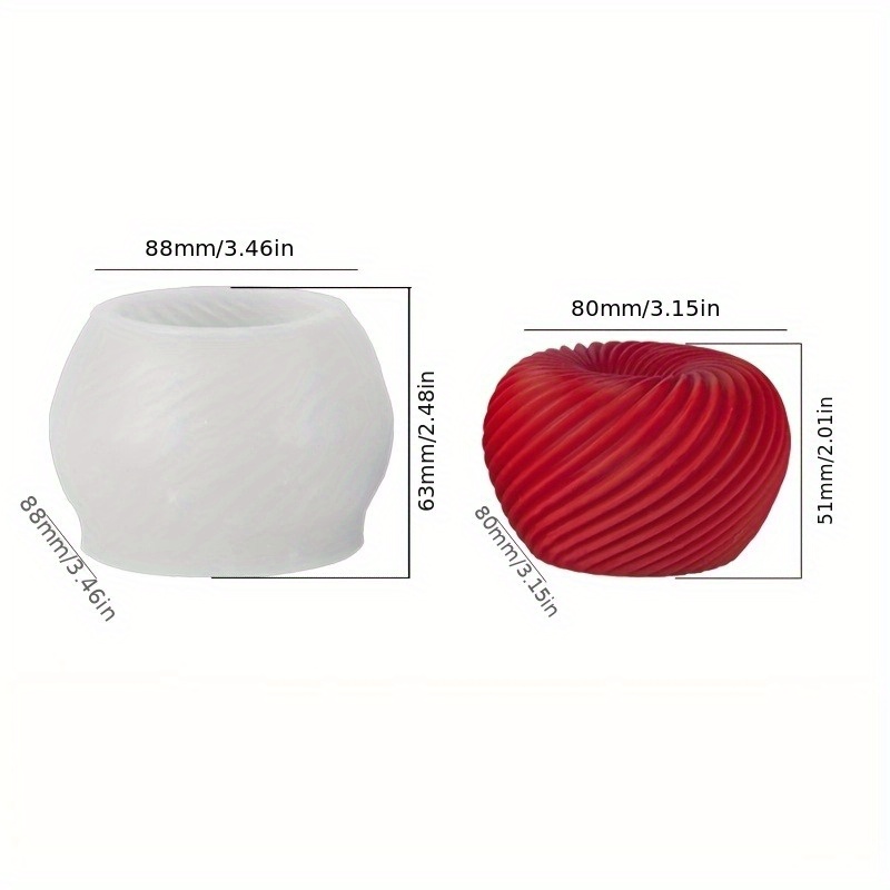 A trendy red apple silicone mo - огляд і ціна Soap Making Party