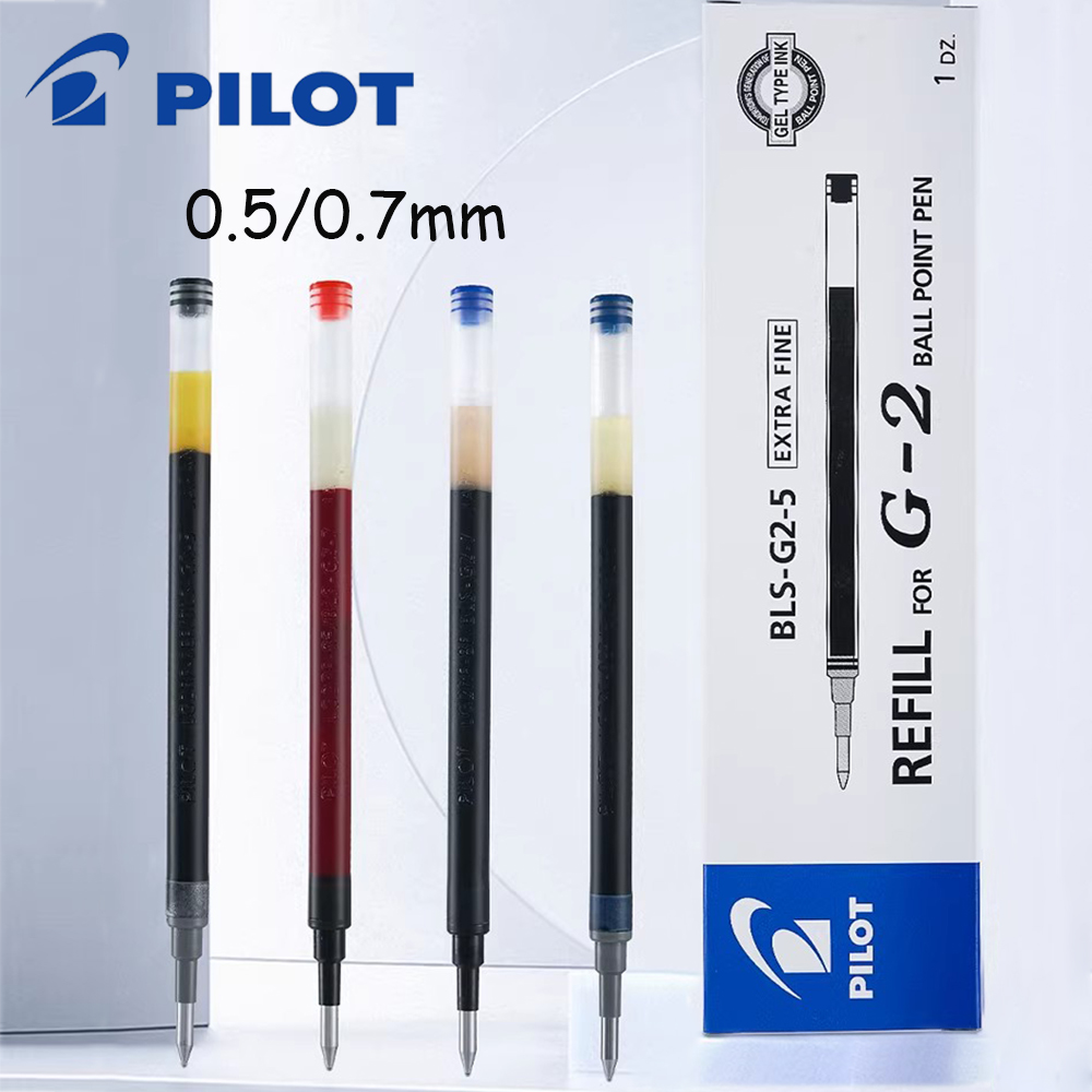 12pcs Japan PILOT Gel Pen Refi - огляд і ціна Pilot Pen G2