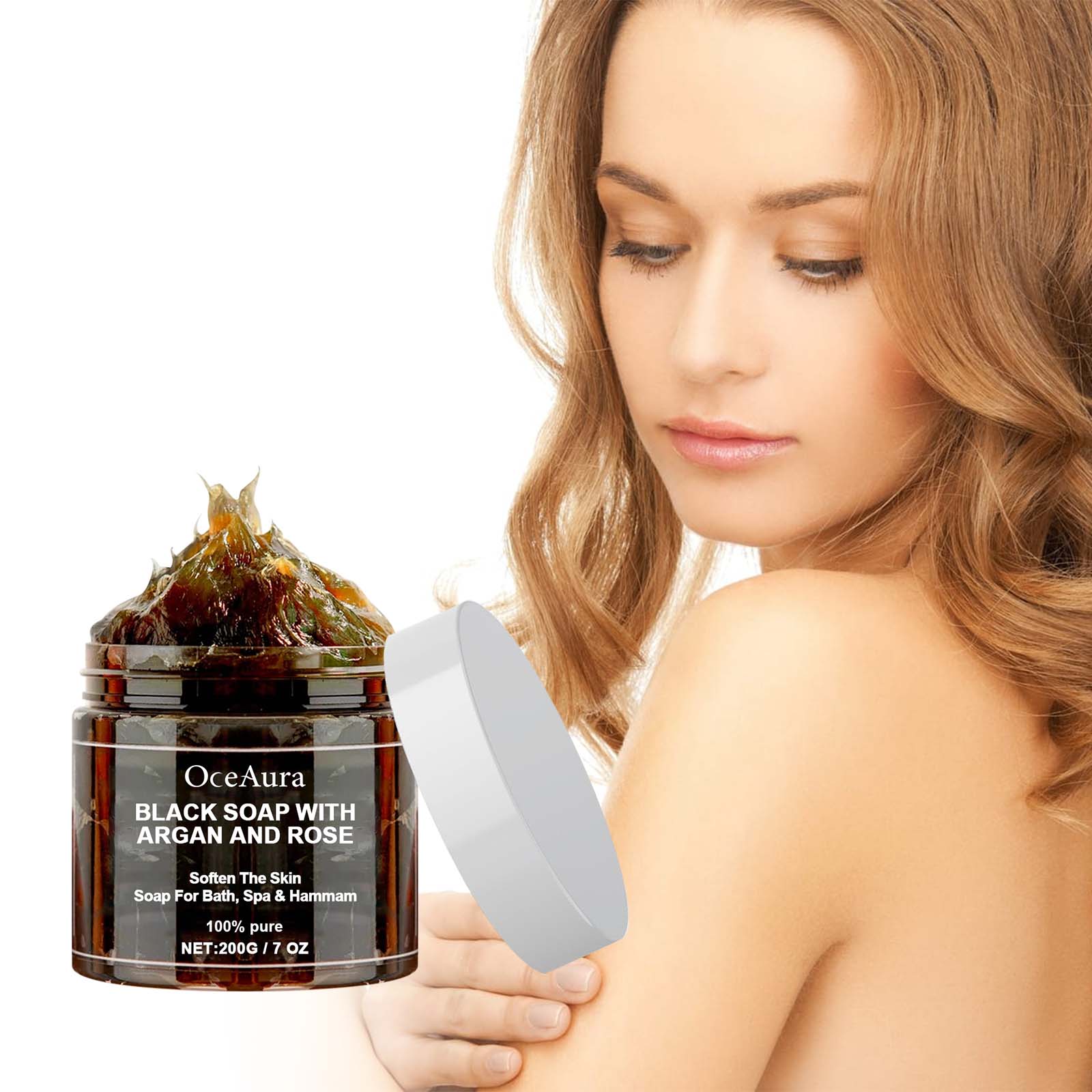 OCEAURA Black Soap With Argan  - огляд і ціна Soap Making Fragrance Oil