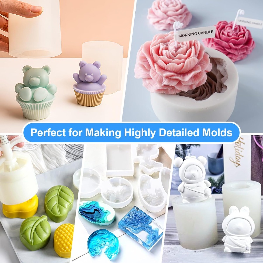 Silicone Mold Making Kit, 38.8 - огляд і ціна Soap Making Party